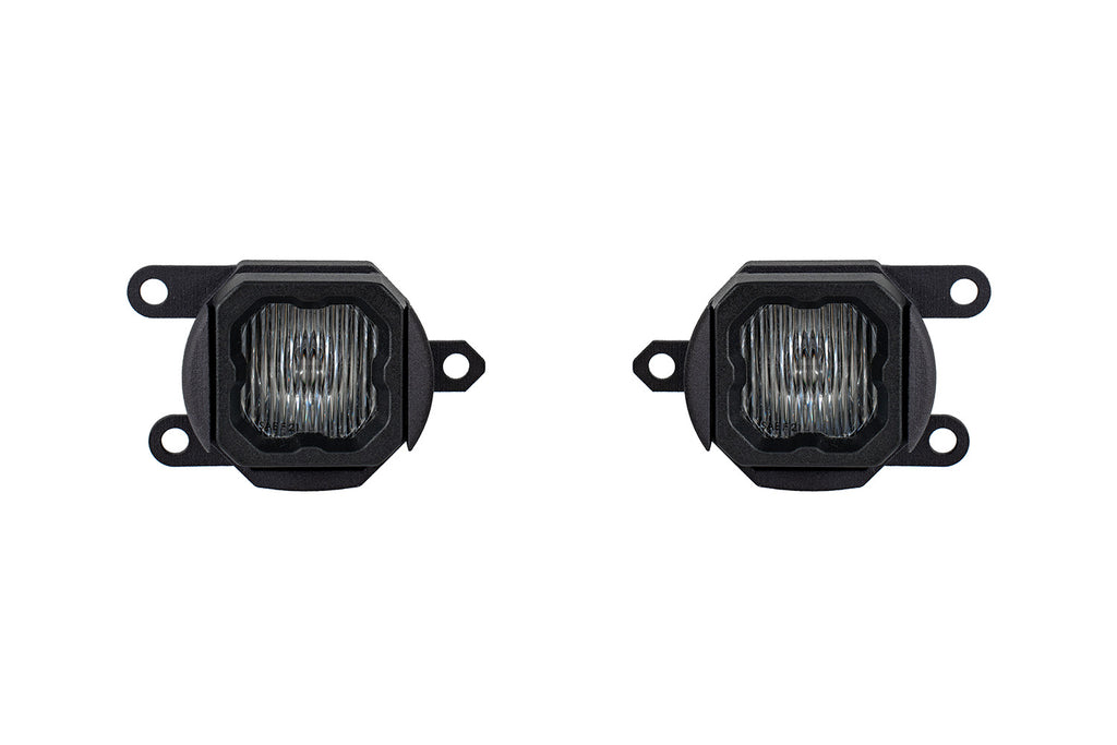 SSC1 SAE/DOT Type G4M Fog Light Kit Cool White (6000K) White SAE Fog Diode Dynamics