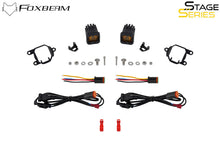 Load image into Gallery viewer, SSC1 SAE/DOT Type G4M Fog Light Kit Cool White (6000K) White SAE Fog Diode Dynamics