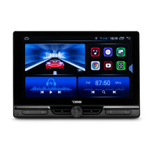 Load image into Gallery viewer, 10.5&quot; Floating Rotating Swivel Modular Touchscreen Mechless Single-DIN Headunit with Bluetooth, Mirror Link, USB, Gps and Android 10 (4x64GB)