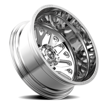 Load image into Gallery viewer, Dually Wheels 20X8.25 FF19D Dually DE19 PO 10 On 225 Polished 170.1 Bore -202 Offset Outer Dually Fuel Off Road Wheels