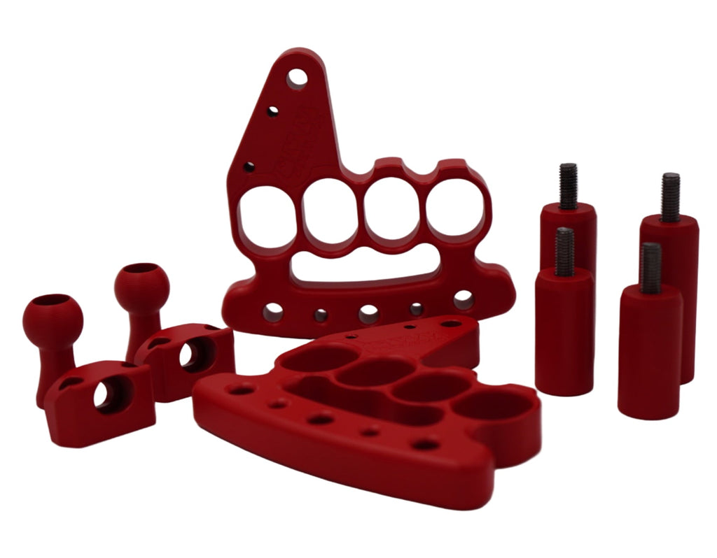 Handles & Mirror Package for 2007-2018 Jeep Wrangler JK - CMM Offroad