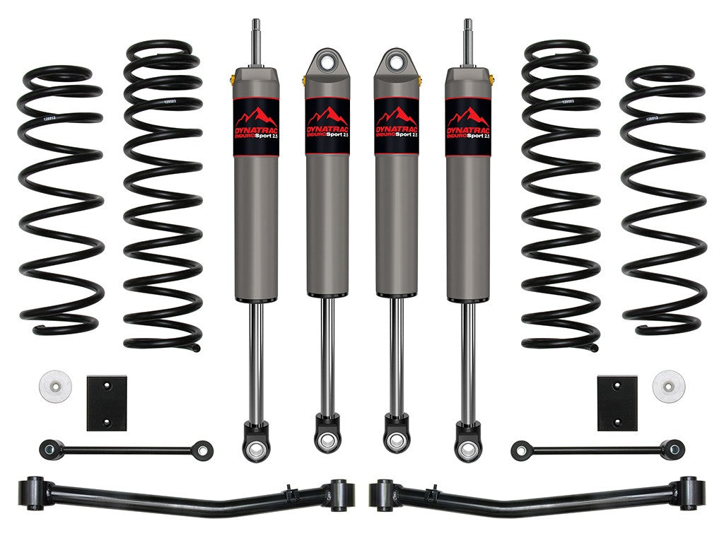 2018-2023 Jeep Wrangler JL 4-Door Gas 2 inch Suspension Lift System 4 Dynatrac