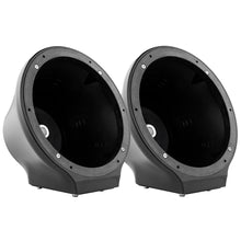Load image into Gallery viewer, 8” Universal Flat Mount Kick Panel Speaker Pod – Jet Skis, Jeeps, Motorcycles – RGB LED Lights