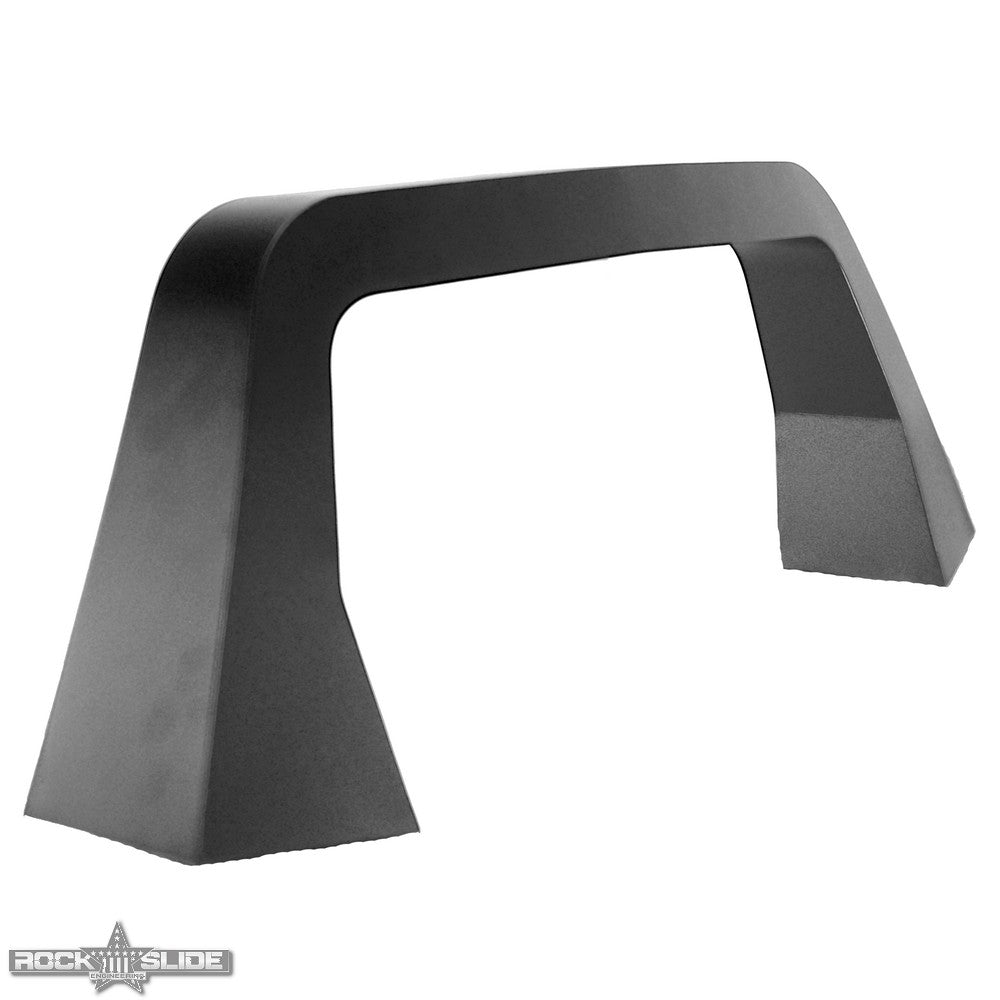 Jeep JK Bull Bar For 07-18 Wrangler JK Rigid Series Front Bumper Only Black Powdercoat Rock Slide Engineering