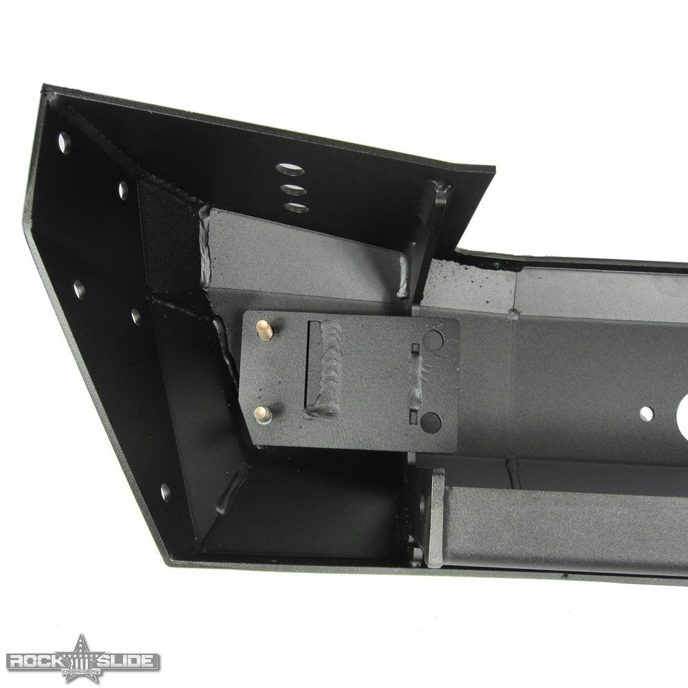 Jeep JL Shorty Front Bumper For 18-Pres Wrangler JL Complete With Winch Plate Rigid Series Rock Slide Engineering
