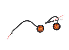 Load image into Gallery viewer, Amber LED&#39;s 3/4 Inch Pair Fishbone Offroad