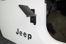 Load image into Gallery viewer, Jeep Foot Peg Set 76-06 CJ YJ TJ Wrangler Gloss Black Fishbone Offroad