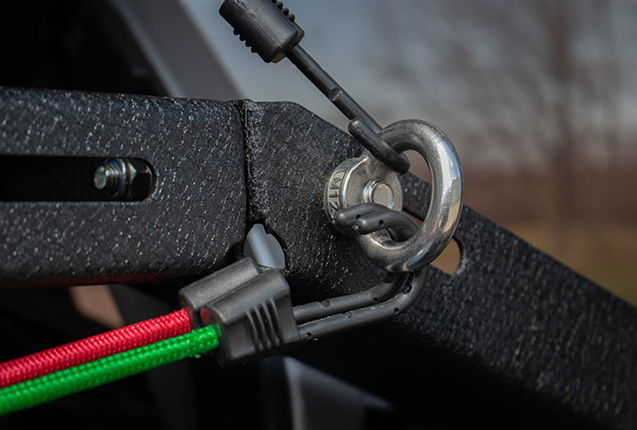 Jeep Storage/Bed Rack Tie Down Kit Stainless Steel Fishbone