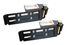 Load image into Gallery viewer, Jeep Foot Peg Set For 07-Up Wrangler/Gladiator Steel Black Fishbone