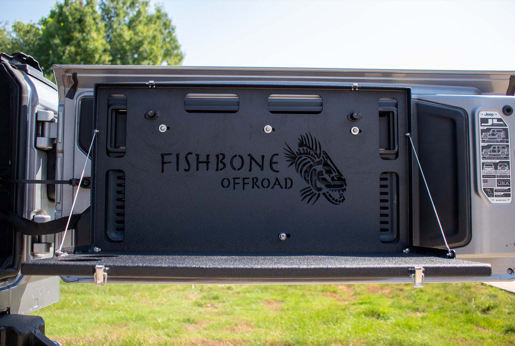 Fishbone Offroad Tailgate Table for 2007 & Up Jeep Wrangler FB21358