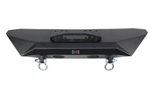 Load image into Gallery viewer, Jeep JK Front Bumper 07-18 Wrangler JK Rubicon and Unlimited Steel Black Textured Powdercoat Manowar Series Fishbone Offroad