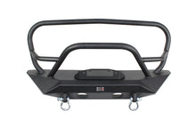 Load image into Gallery viewer, Jeep JK Front Winch Bumper W/Grille Guard 07-18 Wrangler JK Manowar Series Fishbone Offroad