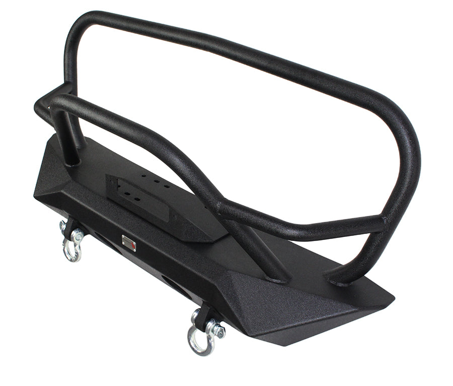 Jeep JK Front Winch Bumper W/Grille Guard 07-18 Wrangler JK Manowar Series Fishbone Offroad