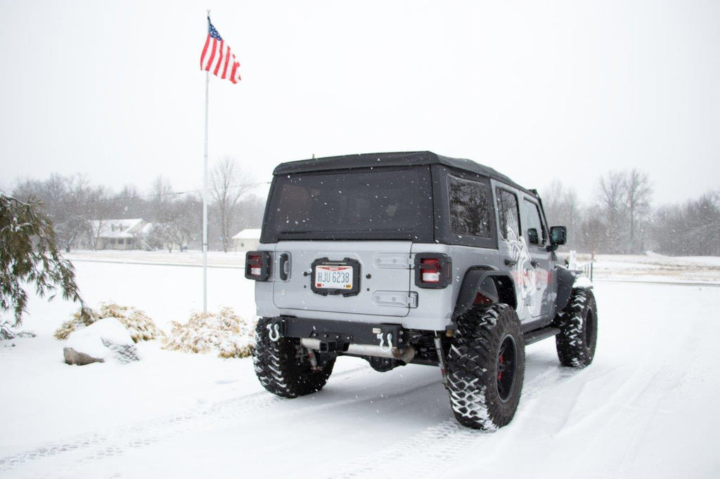 Jeep JL Rear Bumper Delete For 18-Pres Wrangler JL Fishbone Offroad