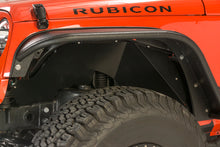 Load image into Gallery viewer, Jeep JK Tube Fenders 07-18 Wrangler JK Front/Rear Set Of 4 Steel Black Textured Powdercoat Fishbone Offroad