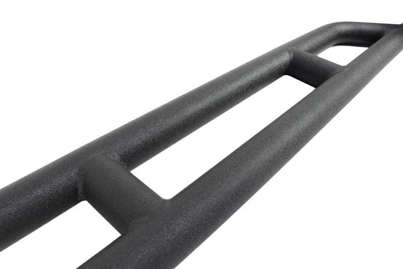 Jeep JK Rock Sliders 4 Door 07-18 Wrangler JK Unlimited Steel Black Textured Powdercoat Fishbone Offroad
