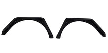 Load image into Gallery viewer, Jeep TJ Tube Fenders Rear 3 Inch Flare 97-06 Wrangler TJ Steel Black Textured Powdercoat Fishbone Offroad