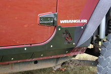 Load image into Gallery viewer, Jeep JK Rocker Guards Scale Armor 07-18 Wrangler JK 4 Door Fishbone Offroad