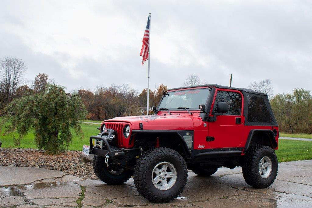 Wrangler Front Fenders Paintable Mesh Upgrade for 97-06 Wrangler Fishbone