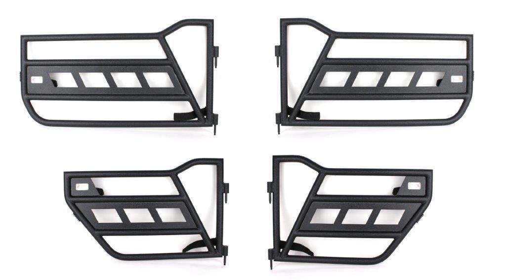 Jeep JK Tube Doors 07-18 Wrangler JK 4 Door Front/Rear Fishbone Offroad