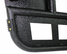 Load image into Gallery viewer, Jeep TJ Front Tube Doors 97-06 Wrangler TJ Black Textured Powdercoat Steel Fishbone Offroad