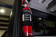 Load image into Gallery viewer, Fire Extinguisher Holder for Padded Roll Bar Black Fishbone Offroad