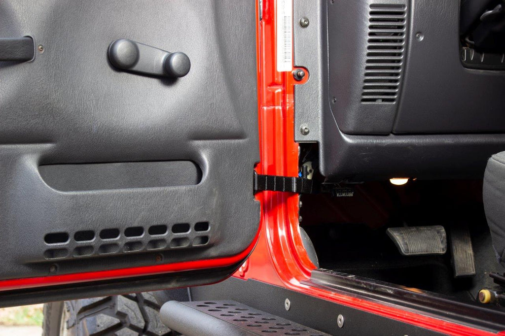 Wrangler Door Limiting Strap 76-06 Jeep CJ/YJ/TJ Wrangler Rubicon and Unlimted Fishbone Offroad