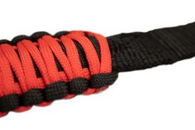 Load image into Gallery viewer, Head Rest Paracord Grab Handles Red Fishbone Offroad