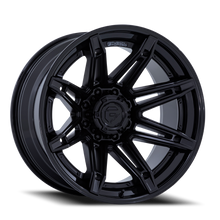 Load image into Gallery viewer, Aluminum Wheels 24X12 Brawl FC401MX 8 On 180 Matte Black/Gloss Black Lip 124.2 Bore -44 Offset Fuel Off Road Wheels