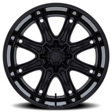 Load image into Gallery viewer, Aluminum Wheels 22X10 Darkstar FC853MB 6 On 135/6 On 139.7 Matte Black/Gloss Black Lip 106.1 Bore 10 Offset Fuel Off Road Wheels
