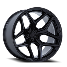 Load image into Gallery viewer, Aluminum Wheels 18X9 Flux 6 FC854BX 6 On 135 Gloss Black 87.1 Bore 1 Offset Fuel Off Road Wheels