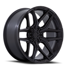 Load image into Gallery viewer, Aluminum Wheels 18X9 Flux 6 FC854MX 6 On 139.7 Blackout 106.1 Bore 1 Offset Fuel Off Road Wheels