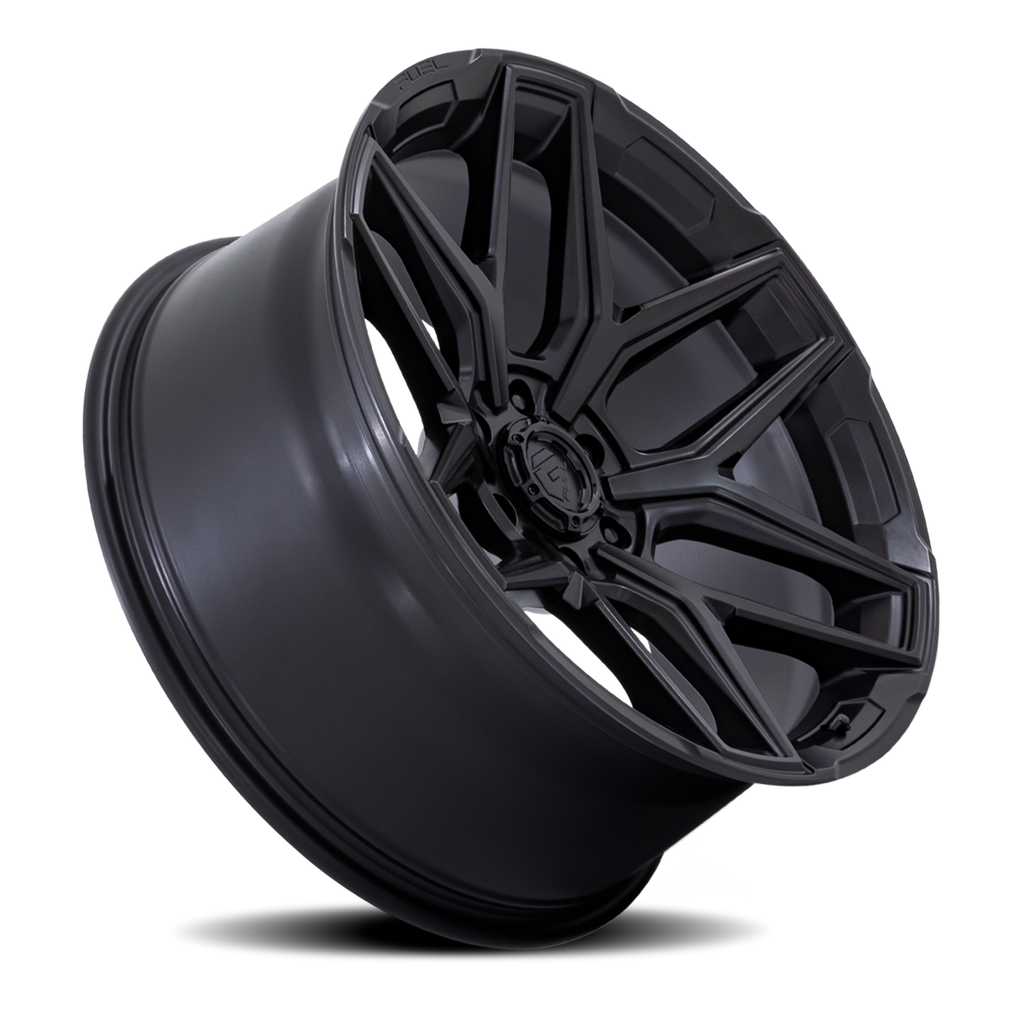 Aluminum Wheels 18X9 Flux 6 FC854MX 6 On 139.7 Blackout 106.1 Bore 1 Offset Fuel Off Road Wheels