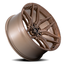 Load image into Gallery viewer, Aluminum Wheels 20X9 Flux 6 FC854ZR 6 On 135 Platinum Bronze 87.1 Bore 1 Offset Fuel Off Road Wheels