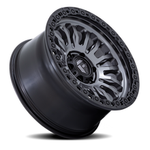 Load image into Gallery viewer, Aluminum Wheels 20X9 Rincon SBL FC857AB 6 On 139.7 Matte Gunmetal Gray Matte Black Lip 106.1 Bore 20 Offset Fuel Off Road Wheels