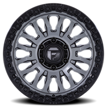 Load image into Gallery viewer, Aluminum Wheels 20X9 Rincon SBL FC857AB 6 On 139.7 Matte Gunmetal Gray Matte Black Lip 106.1 Bore 20 Offset Fuel Off Road Wheels