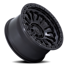 Load image into Gallery viewer, Aluminum Wheels 20X10 Rincon SBL FC857MB 8 On 180 Matte Black/Gloss Black Lip 124.2 Bore -18 Offset Fuel Off Road Wheels