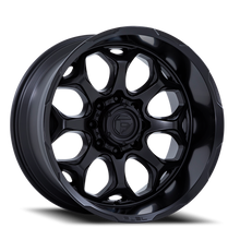 Load image into Gallery viewer, Aluminum Wheels 20X10 Scepter FC862 MX 6 On 135 Blackout 87.1 Bore -18 Offset Fuel Off Road Wheels