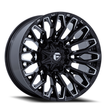 Load image into Gallery viewer, Aluminum Wheels 20X10 Strike FC865 BE 6 On 135/6 On 139.7 Gloss Black Milled 106.1 Bore -18 Offset Fuel Off Road Wheels