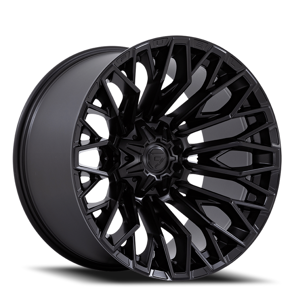 Aluminum Wheels 20X10 Strike FC865 MX 8 On 170 Blackout 125.1 Bore -18 Offset Fuel Off Road Wheels