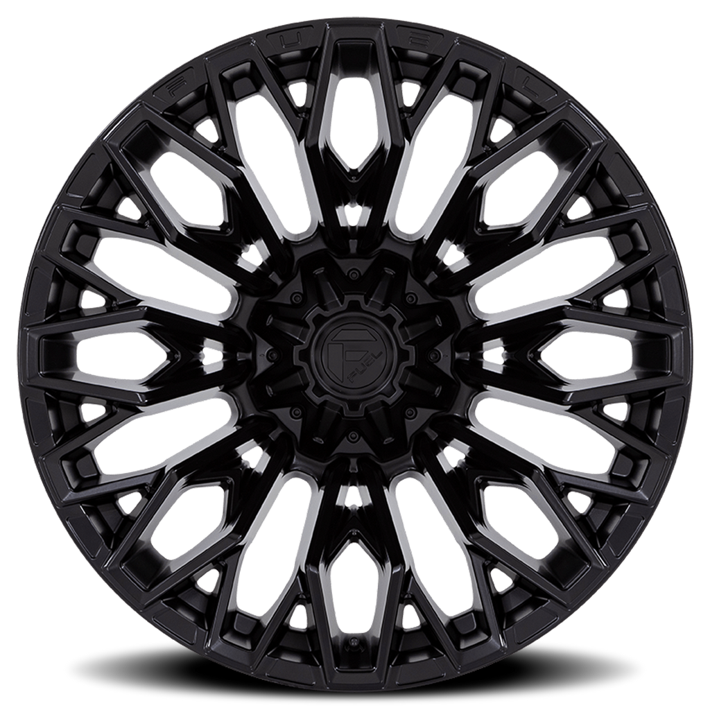 Aluminum Wheels 20X10 Strike FC865 MX 8 On 170 Blackout 125.1 Bore -18 Offset Fuel Off Road Wheels