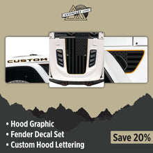 Load image into Gallery viewer, Graphic Kit for Wrangler JL RUBICON