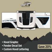 Load image into Gallery viewer, Graphic Kit for Wrangler JL RUBICON