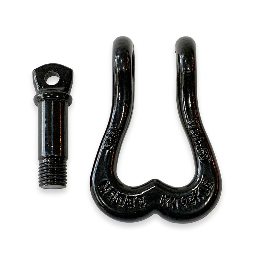 Moose Knuckle XL Shackle 3/4 Black Hole Moose Knuckle Offroad
