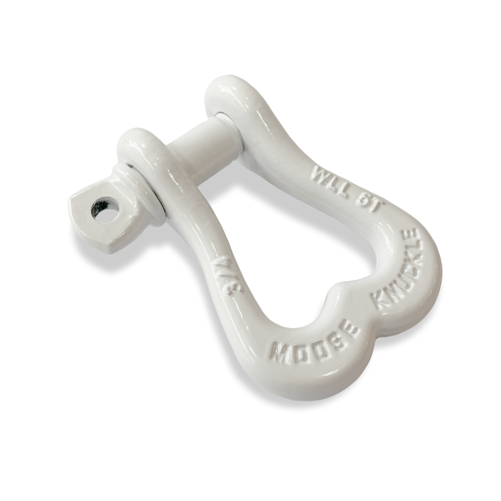 Moose Knuckle XL Shackle 3/4 Pure White Moose Knuckle Offroad