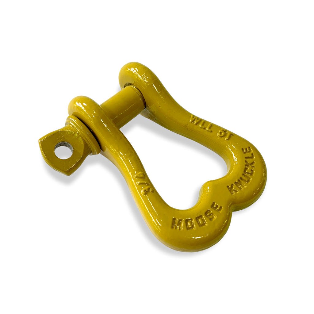 Moose Knuckle XL Shackle 3/4 Detonator Yellow Moose Knuckle Offroad