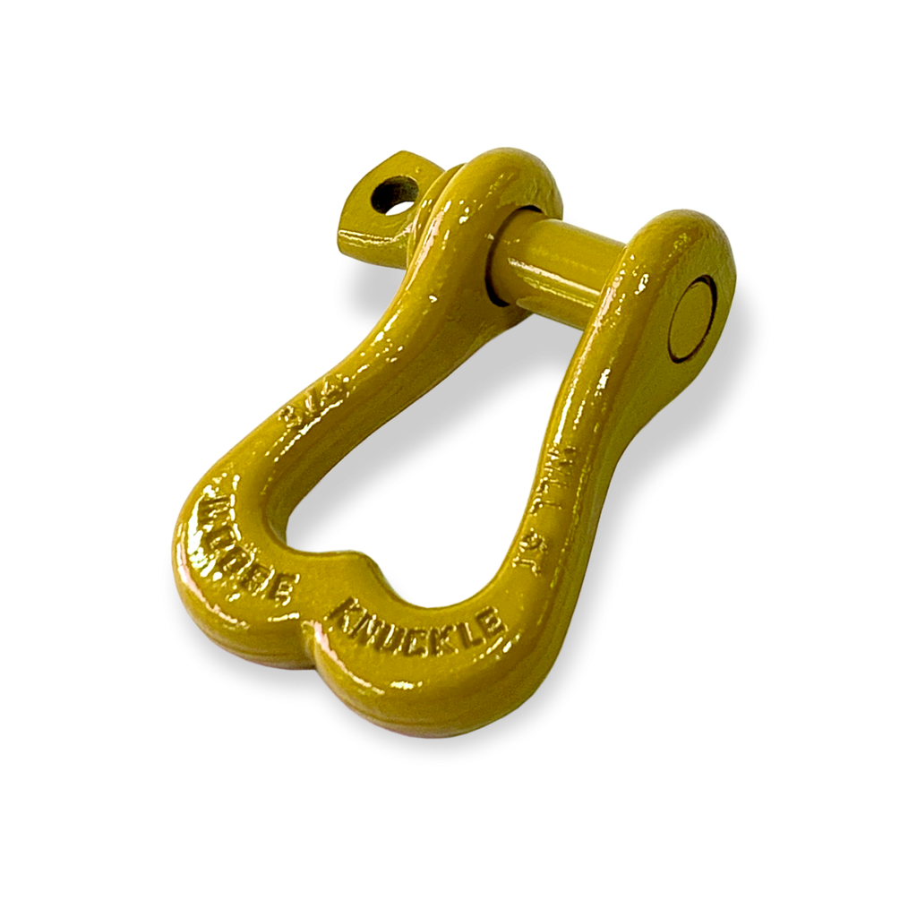 Moose Knuckle XL Shackle 3/4 Detonator Yellow Moose Knuckle Offroad