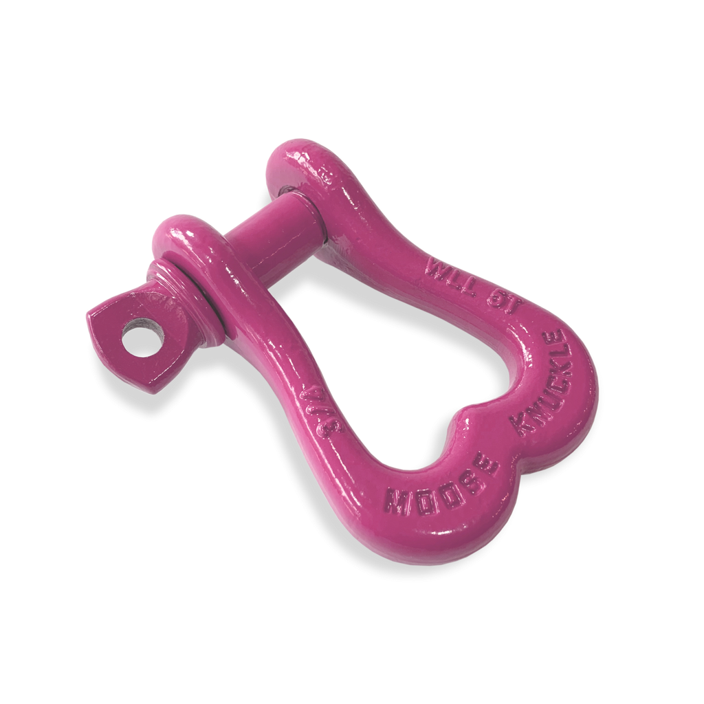 Moose Knuckle XL Shackle 3/4 Pretty Pink Moose Knuckle Offroad