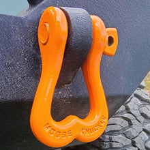 Load image into Gallery viewer, Moose Knuckle XL Shackle 3/4 Obscene Orange Moose Knuckle Offroad