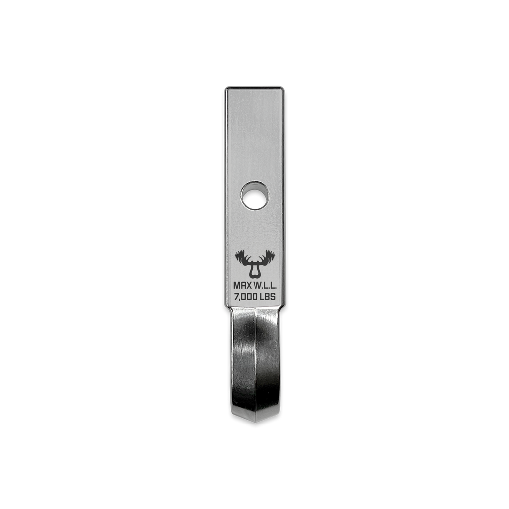 Moose Knuckle Offroad Mohawk Receiver 1.25 Atomic Silver Moose Knuckle Offroad